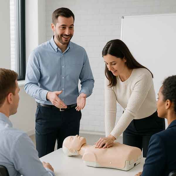 Corporate First Aid Training Session